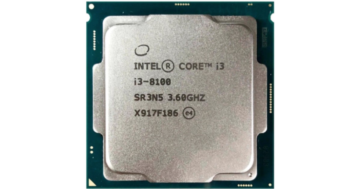 Процессор Intel Core i3-8100 для ПК - купить в Украине, цена